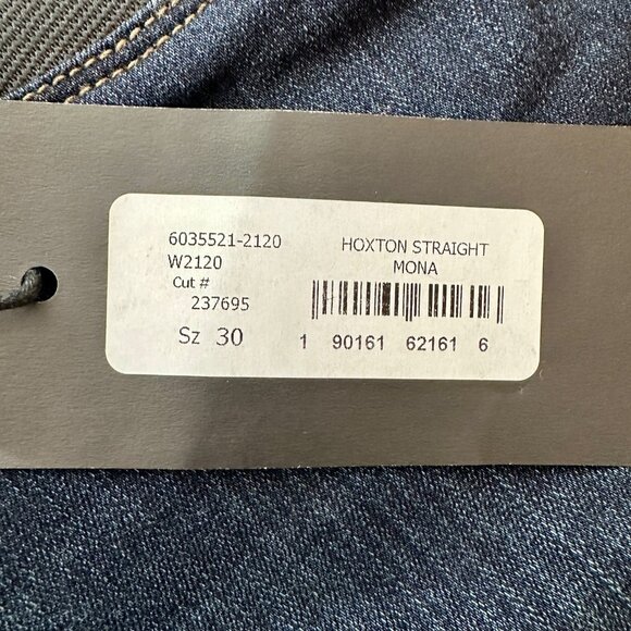 PAIGE High Rise Straight Maternity Jeans (Mona) - Size 30 - Picture 5 of 6